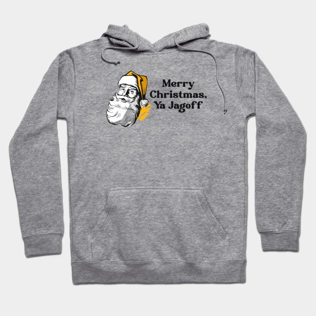 Merry Christmas, Ya Jagoff Hoodie by Love of the Mouse Multimedia